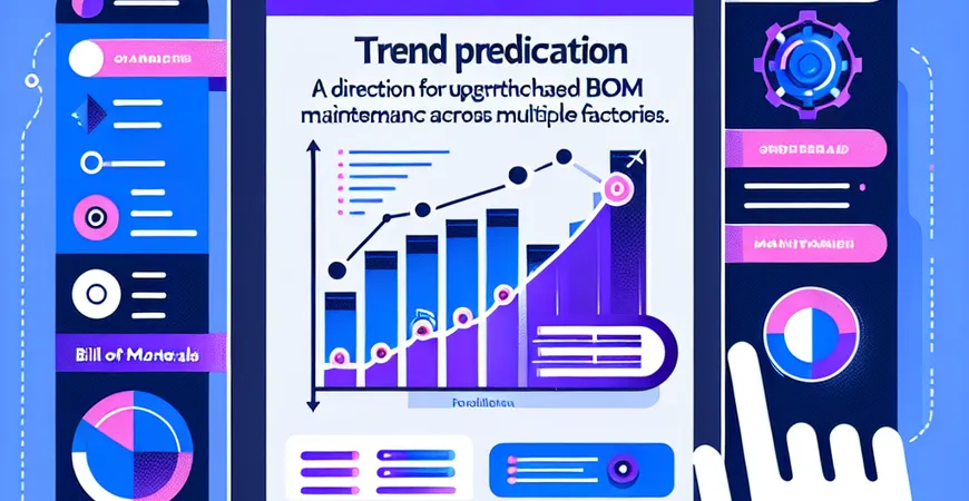 物料清单维护系统趋势预测：多工厂 BOM 数据同步的升级方向